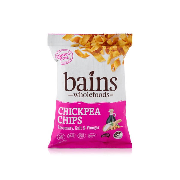 Bains Wholefoods Chickpea Chips Salt and Vinegar 100g