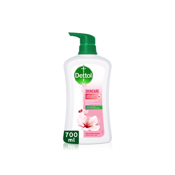 Dettol Skincare Rose & Sakura Blossom Scent Shower Gel & Body Wash 700ml