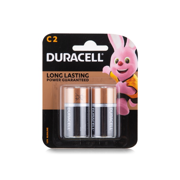 Buy Duracell alkaline battery C x2 in UAE