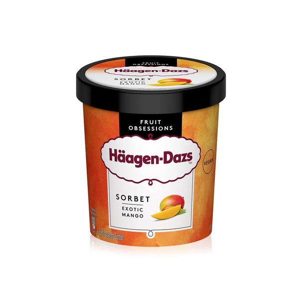 Buy Haagen-Dazs exotic mango sorbet 100ml in UAE