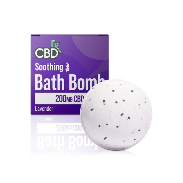 Cbdfx 200mg Cbd Soothing Bath Bomb Lavender 142g Spinneys Uae 7691