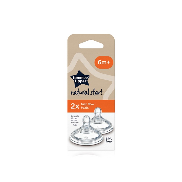 Tommee Tippee Closer to Nature Fast-Flow Teats 2 x