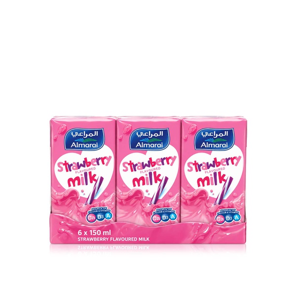 Almarai Strawberry Milk 6 x 150ml