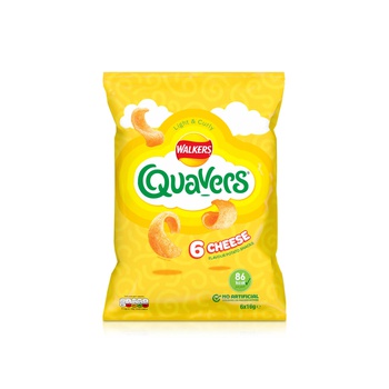 Walkers Quavers Cheese 6 x 16g
