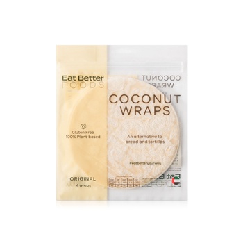 Eat Better Foods Coconut Wraps Original 160g