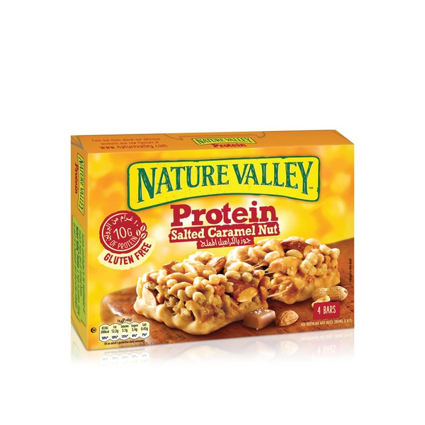 Nature Valley Salted Caramel Nut Protein Bars 4 x 40g