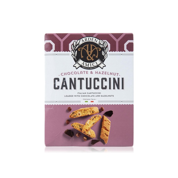 Arden & Amici chocolate and hazelnut Cantuccini 180g - Spinneys UAE