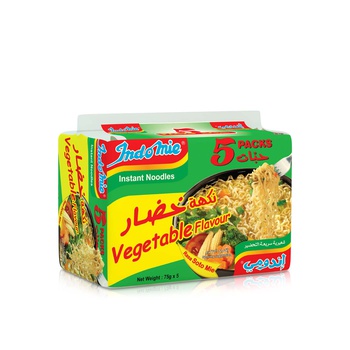 Indomie Soto Noodles Vegetable Flavour 5 x 75g
