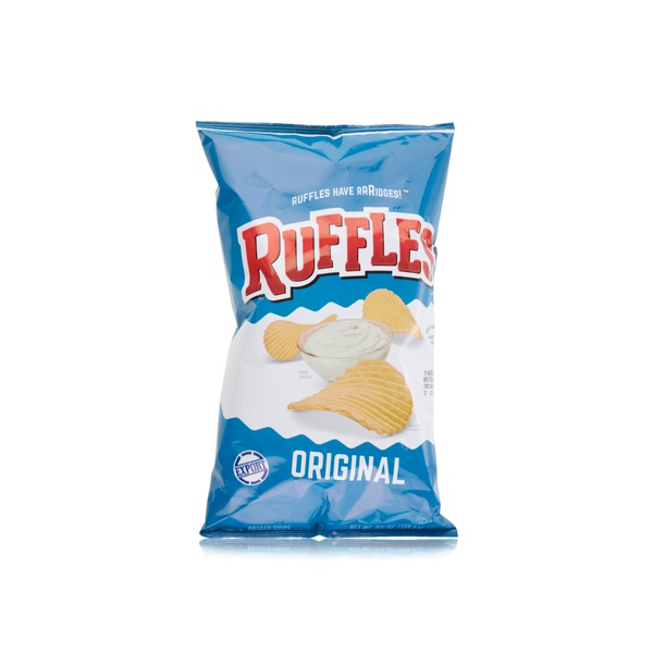 Buy Ruffles potato chips original 184.2g in UAE