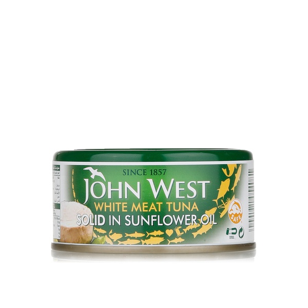 John West White Meat Tuna Solid in Sunflower Oil 170g