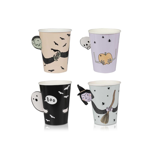 Ginger Ray 8 Pop Out Halloween Character Paper Cups