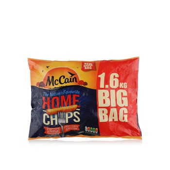 McCain Frozen Straight Cut Home Chips 1.6Kg