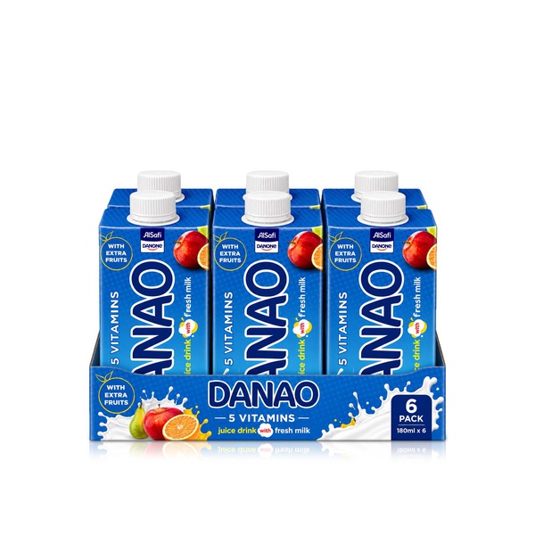 Danone Danao 5 Vitamin Milk Drink 180ml x 6