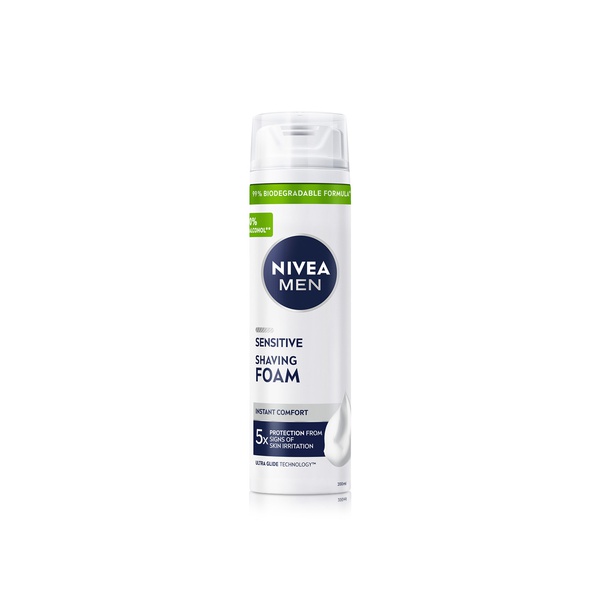 Nivea Men Sensitive Deep Shaving Foam 200ml