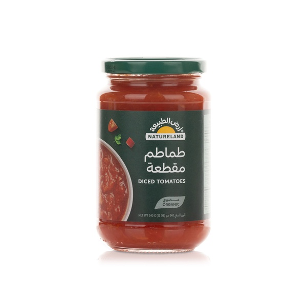 Natureland Diced Tomatoes 340g