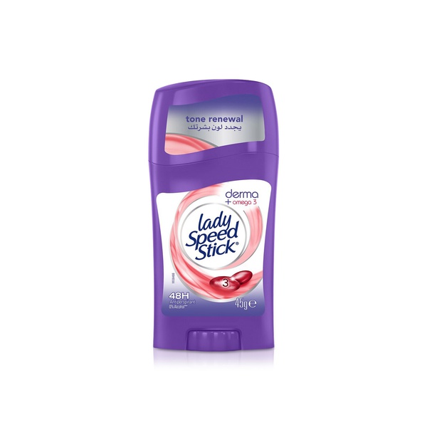 Lady Speed Stick Derma & Omega-3 48hr Anti-Perspirant Deodorant 45g
