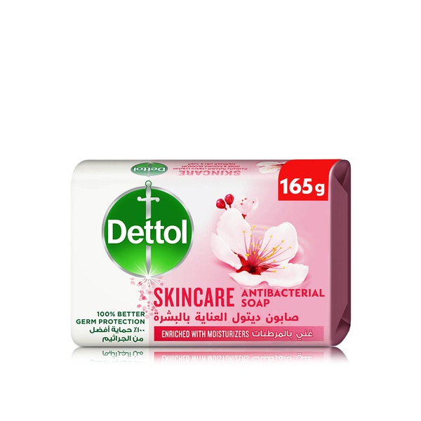 Dettol Skincare Rose & Sakura Blossom Scent Bar Soap 165g