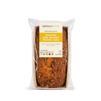 Spinneysfood Banana and Walnut Pound Cake 360g