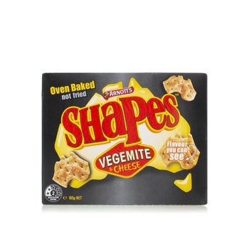 Arnott's Shapes Vegemite & Cheese 165g