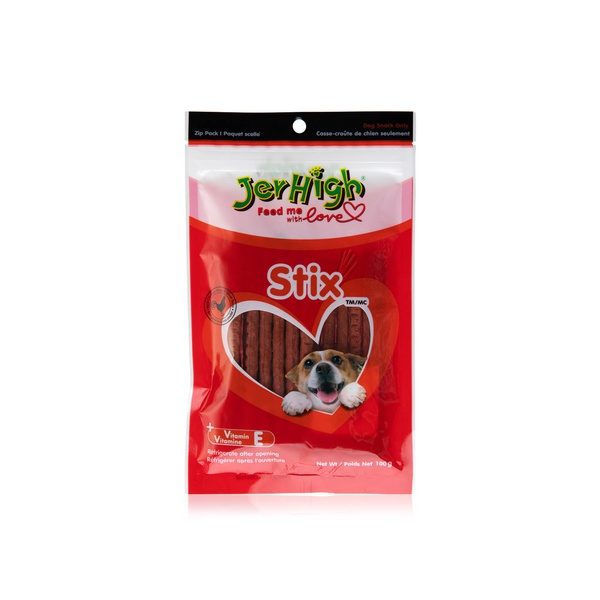 Jerhigh Dog Treats Chicken Stix 100g