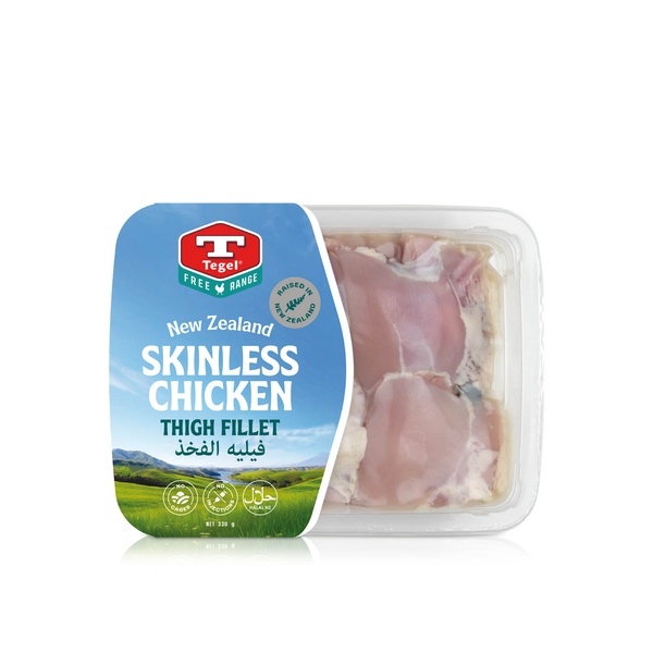Tegel Free Range Skinless Chicken Thigh Fillet 380g