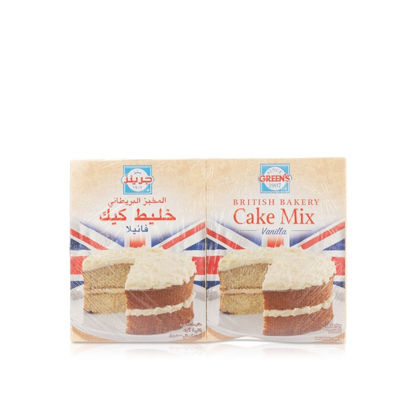 Green's Vanilla Cake Mix 500g x 2