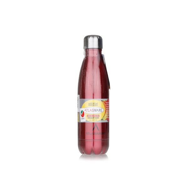 Atlasware Stainless Steel Vacuum Drinking Bottle Red 500ml