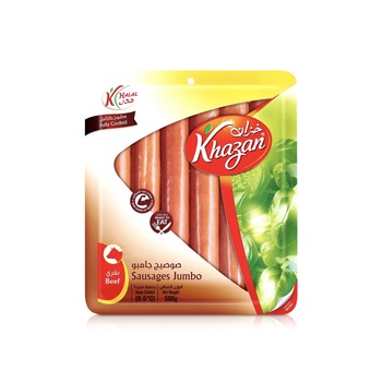 Khazan Jumbo Smoked Beef Sausages 500g