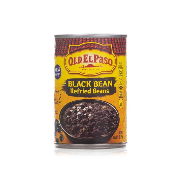 Old El Paso Black Bean Refried Beans 454g