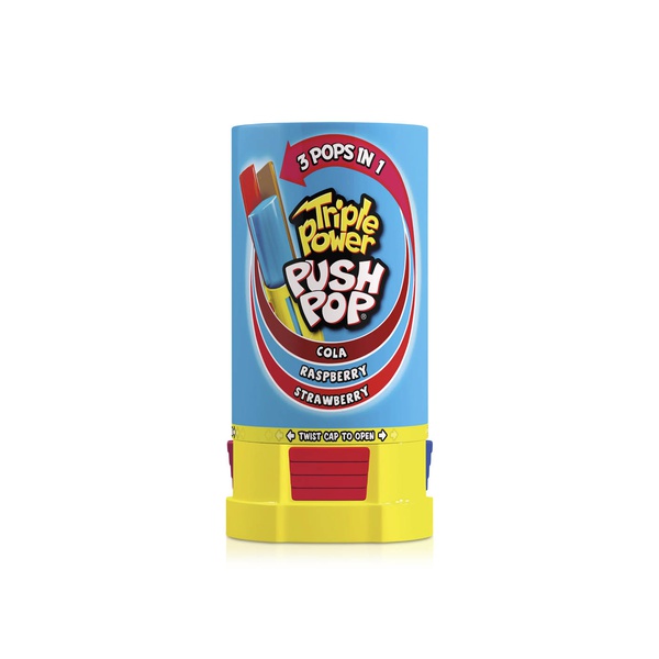 Bazooka Triple Power Push Pop Cola Candy 34g