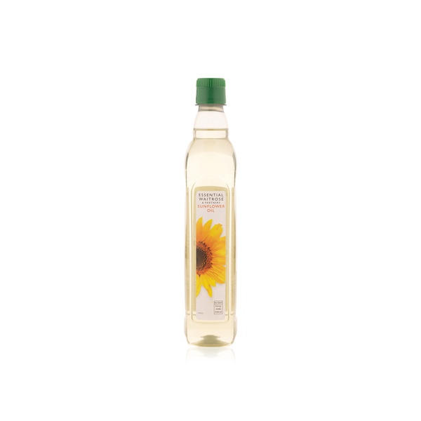 Waitrose Essential Sunflower Oil 500ml