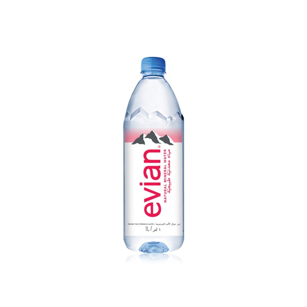 Evian Natural Mineral Water 1 litre