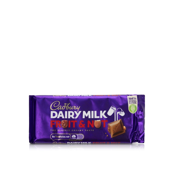 Cadbury Fruit and Nut Chocolate 110g