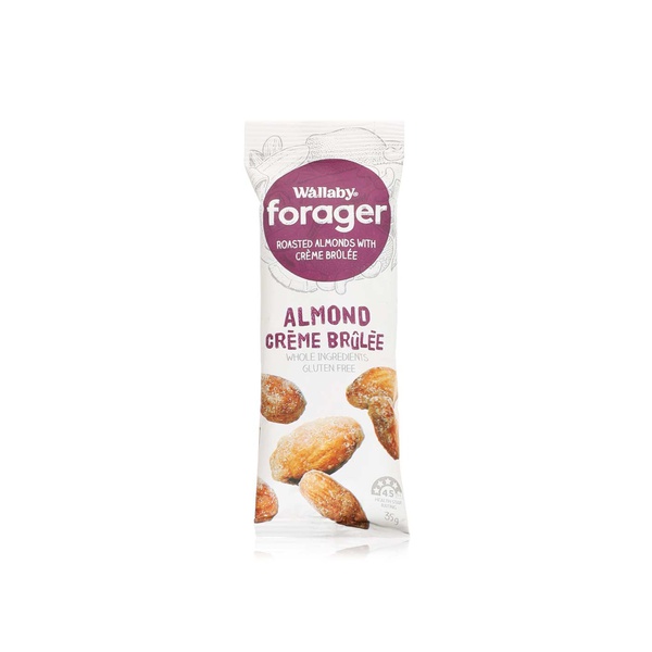 اشتري Wallaby Forager Creme Brulee almond snack 35g في الامارات
