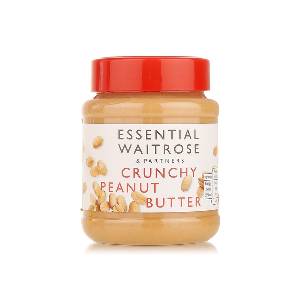 Waitrose Essential Crunchy Peanut Butter 340g