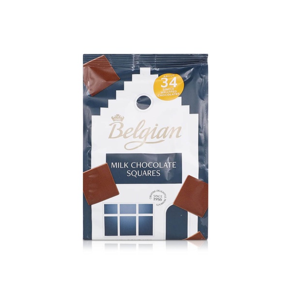 The Belgian Milk Chocolate Squares 153g