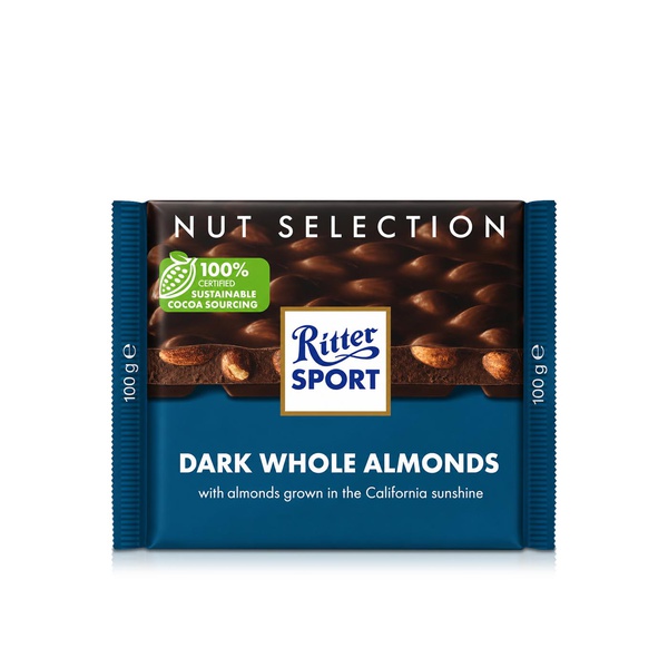 Ritter Sport Dark Whole Almond Chocolate 100g