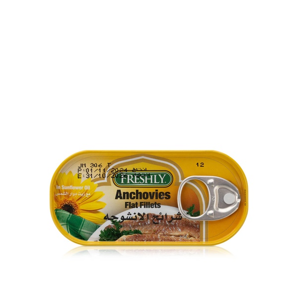 Freshly Flat Fillet Anchovies 50g