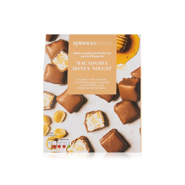 Spinneysfood Macadamia Honey Nougat 160g