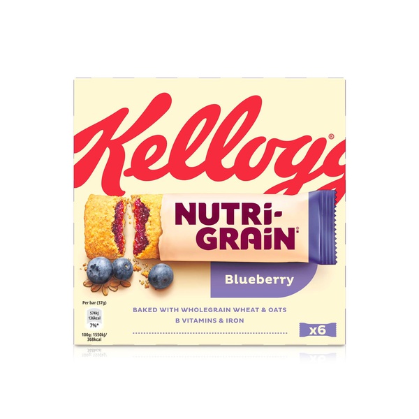Kellogg's Nutrigrain Blueberry Bar 37g 6s