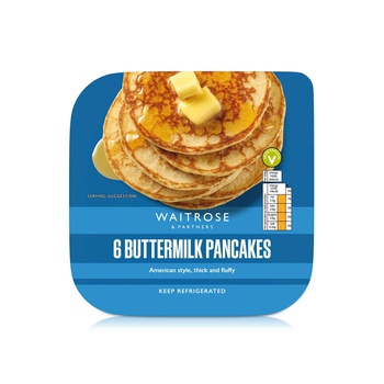 Waitrose Buttermilk Pancakes 240g