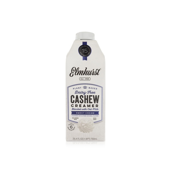 Elmhurst Cashew Creamer Sweet Cream 750ml