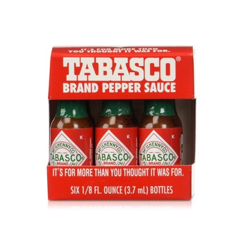 Tabasco Original Red Pepper Sauce 3.7ml x 6 Bottles
