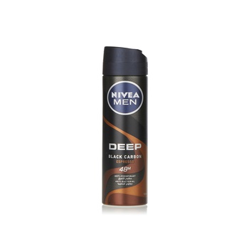 Nivea Men Black Carbon Deodorant Spray 150ml