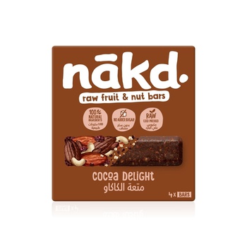 Nakd Cocoa Delight Bar 4 x 35g