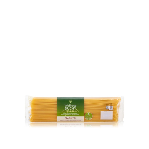 اشتري Waitrose Duchy organic spaghetti 500g في الامارات