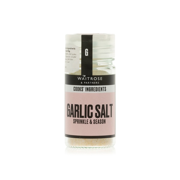 Waitrose Cooks' Ingredients Garlic Salt 85g