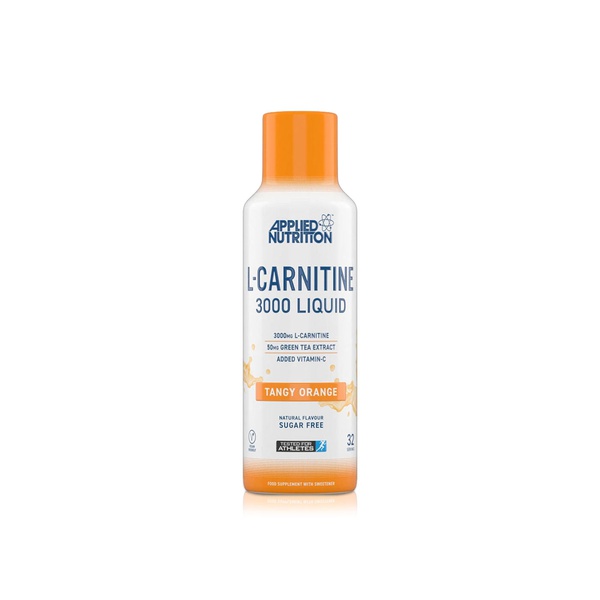 Applied Nutrition Tangy Orange L-Carnitine 3000 Liquid 480ml