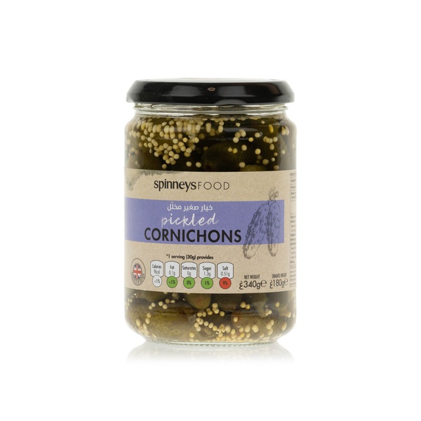 SpinneysFOOD Pickled Cornichons 340g