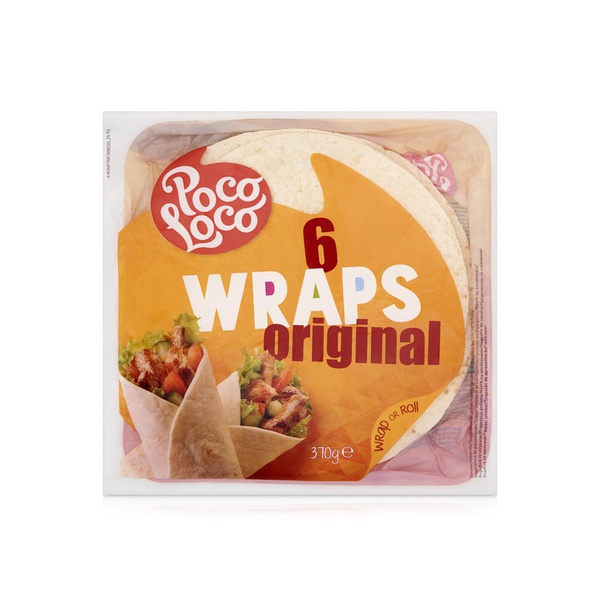 Poco Loco Plain Wraps 25cm x6